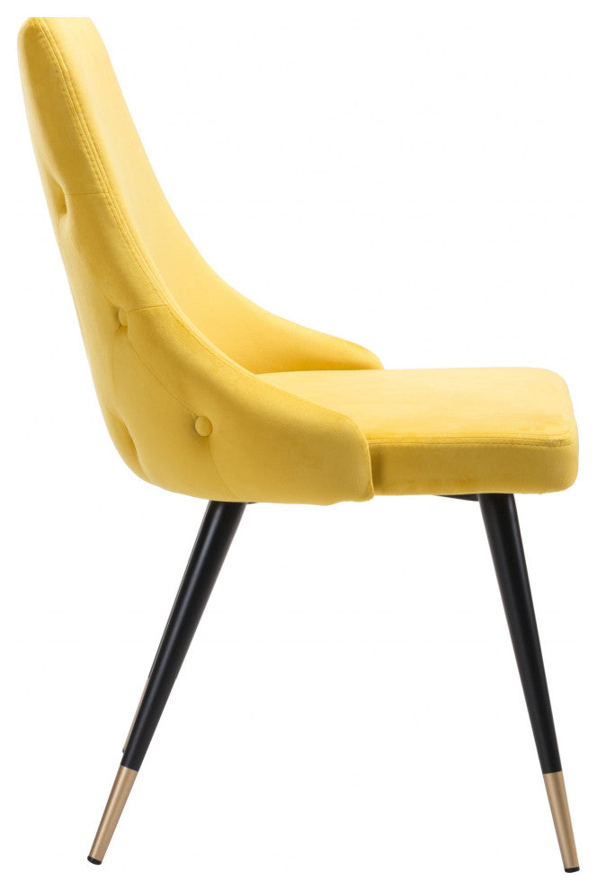 Piccolo Dining Chair, Set of 2 Yellow