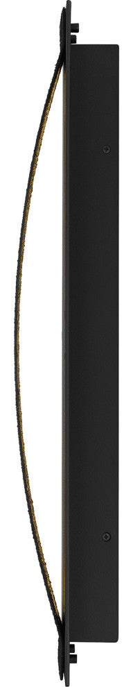 Quoizel ONX8407 Onyx 24" Tall LED Outdoor Wall Sconce - Earth Black