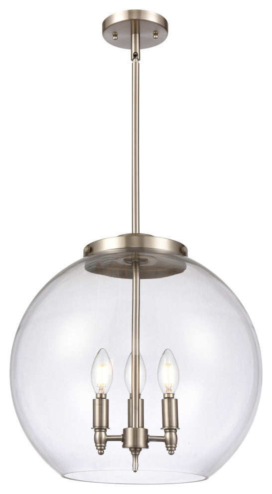 INNOVATIONS 221-3S-SN-G122-16 3-Light Pendant Brushed Satin Nickel