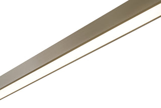 1-Light Satin Nickel LED Chandelier With A White Acrylic Diffuser