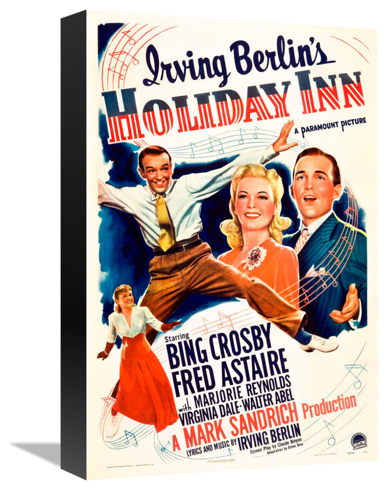 "Holiday Inn" Stretched Canvas Giclee by Hollywood Photo Archive, 11x16"