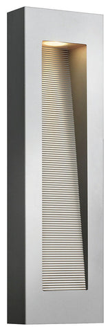Hinkley Luna Large Wall Mount Lantern, Titanium