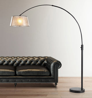 ORBITA Arch Floor Lamp, Mica