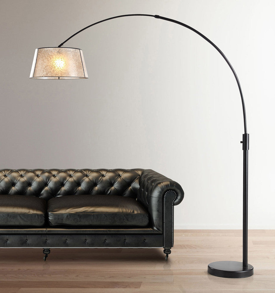 ORBITA Arch Floor Lamp, Mica