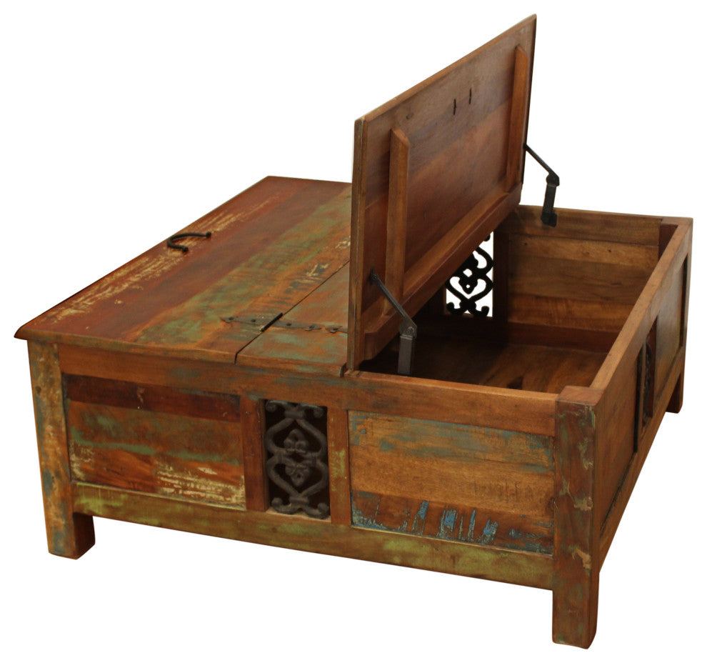 Trinidad 3-Piece Coffee Table Set With 40" Storage Coffee Table and 2 End Tables
