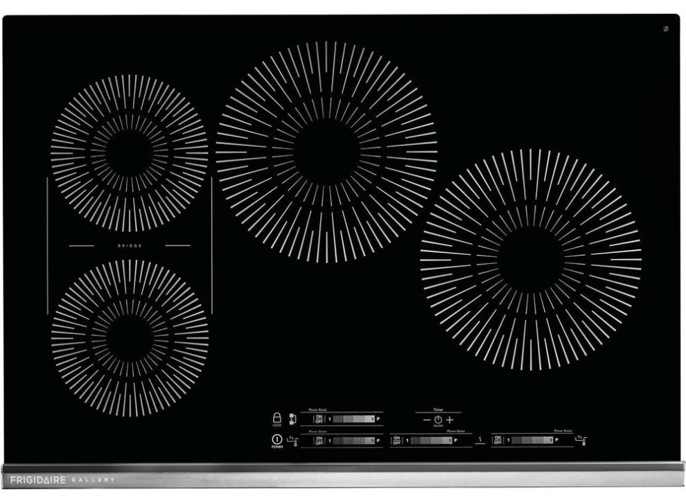Frigidaire GCCI3067A Gallery 31"W 4 Burner Electric Cooktop - Black