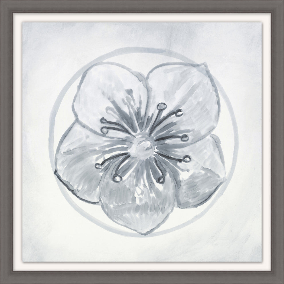 Silver Flower 3, Giclee Reproduction Artwork