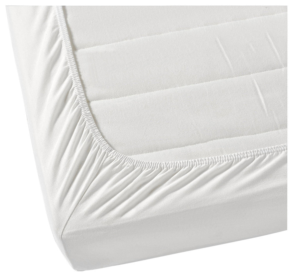 Organic Cotton Fitted Sheets, Extra Deep Pocket, Lustrous Sateen Weave, Set of 2