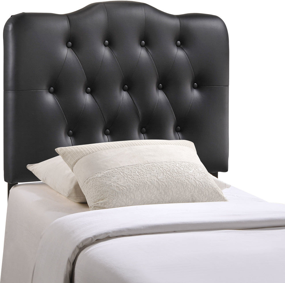 Annabel Twin Upholstered Vinyl Headboard