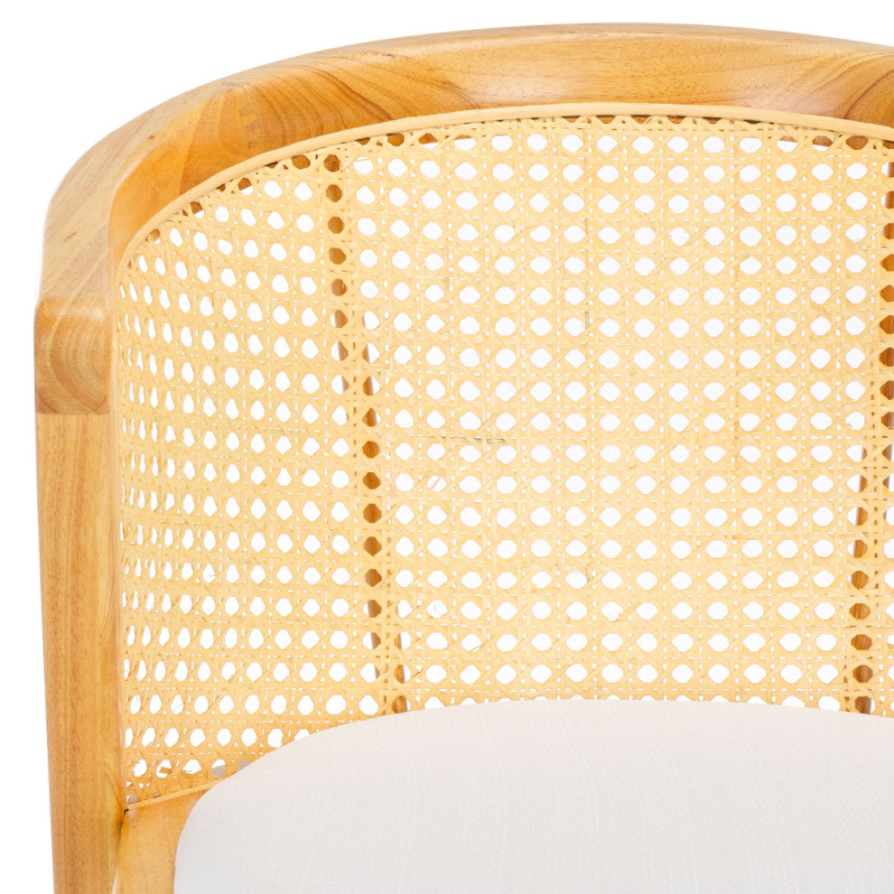 Safavieh Edan Dining Chair, Natural/White