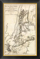 Ile De New York Et Positions Des Armees Americaine Et Britannique, 1776, 23"x34"