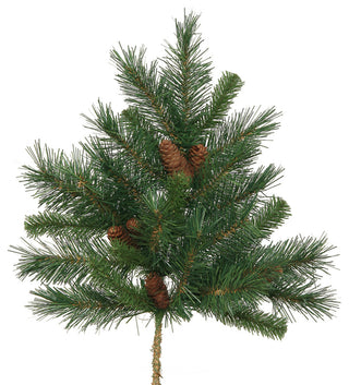 Artificial Cheyenne Pine Spray , Green, 21"