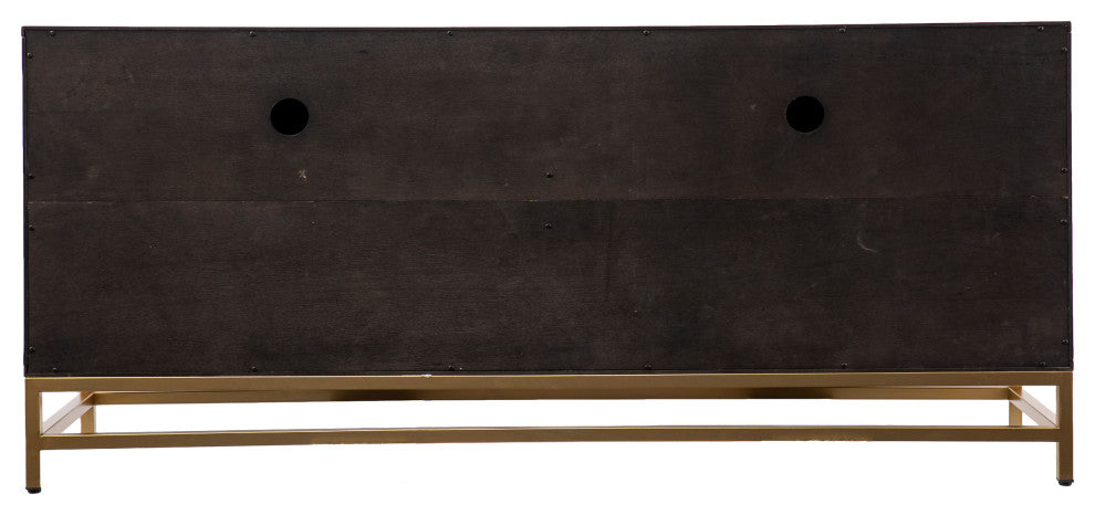 Alessandra Contemporary 4-Door Media Console
