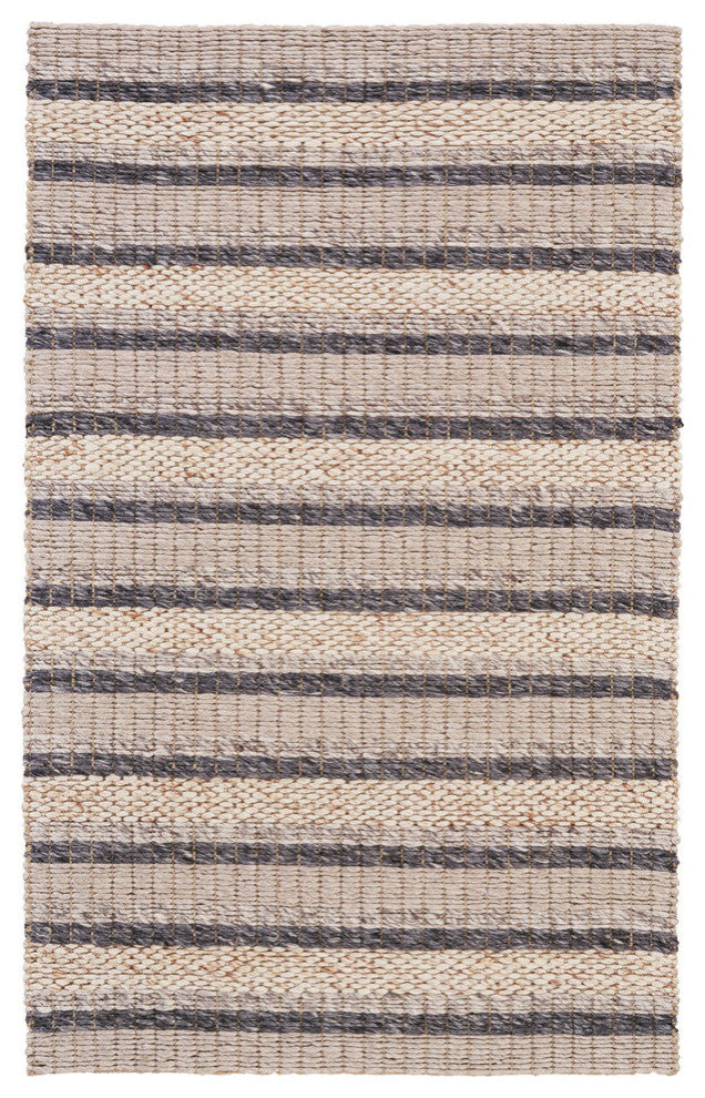Weave & Wander Genet Rug, Natural/Multi, 3'6"x5'6"