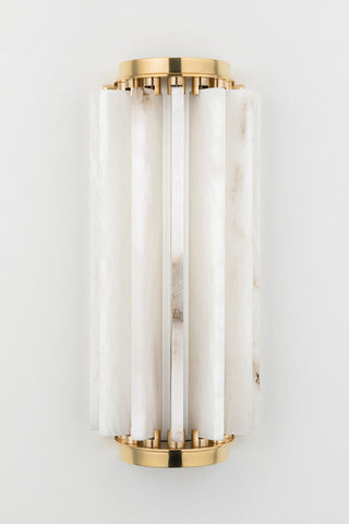 Hillside Small Wall Sconce, Aged Brass