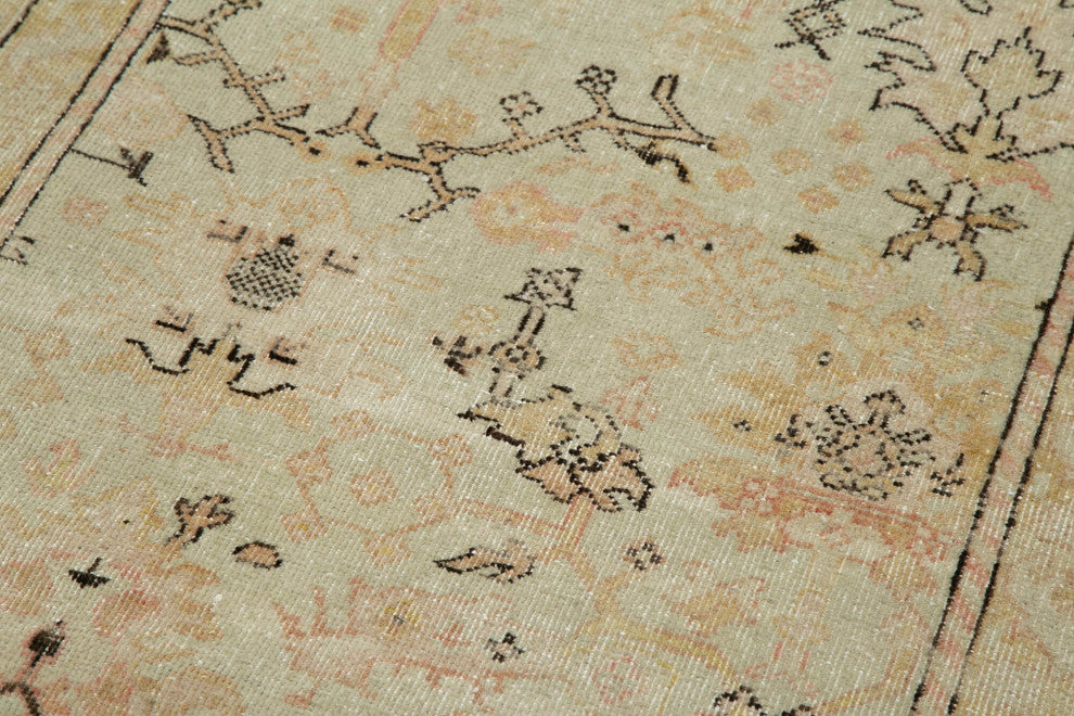 Rug N Carpet - Handwoven Oriental 2' 7" x 11' 11" Runner Oushak Area Rug