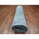 Cloud gray Modern Galaxy Design Pure Wool Hand Knotted Oriental Rug 8'10"x12'9"