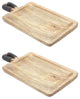 Mango Wood Tray, 2-Piece Set