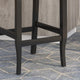 Plymouth Wingback Barstool, Navy Blue