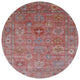 Ahgly Company Indoor Round Mid-Century Modern Area Rugs, 7' Round