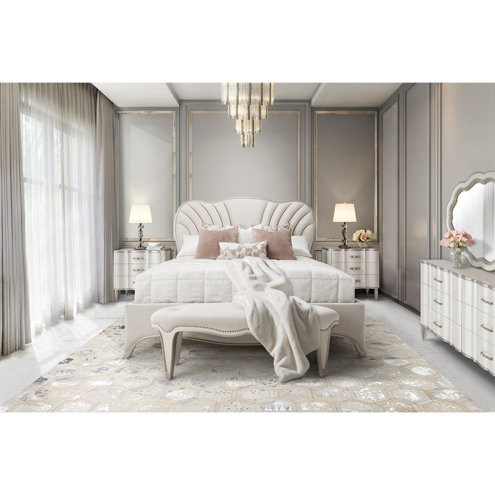 AICO Furniture London Place 7 Piece King Bedroom Set