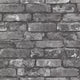 Debs Grey Exposed Brick Wallpaper Bolt