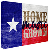 Home Grown Music Texas, 30"x40", Stretched Canvas Wall Art