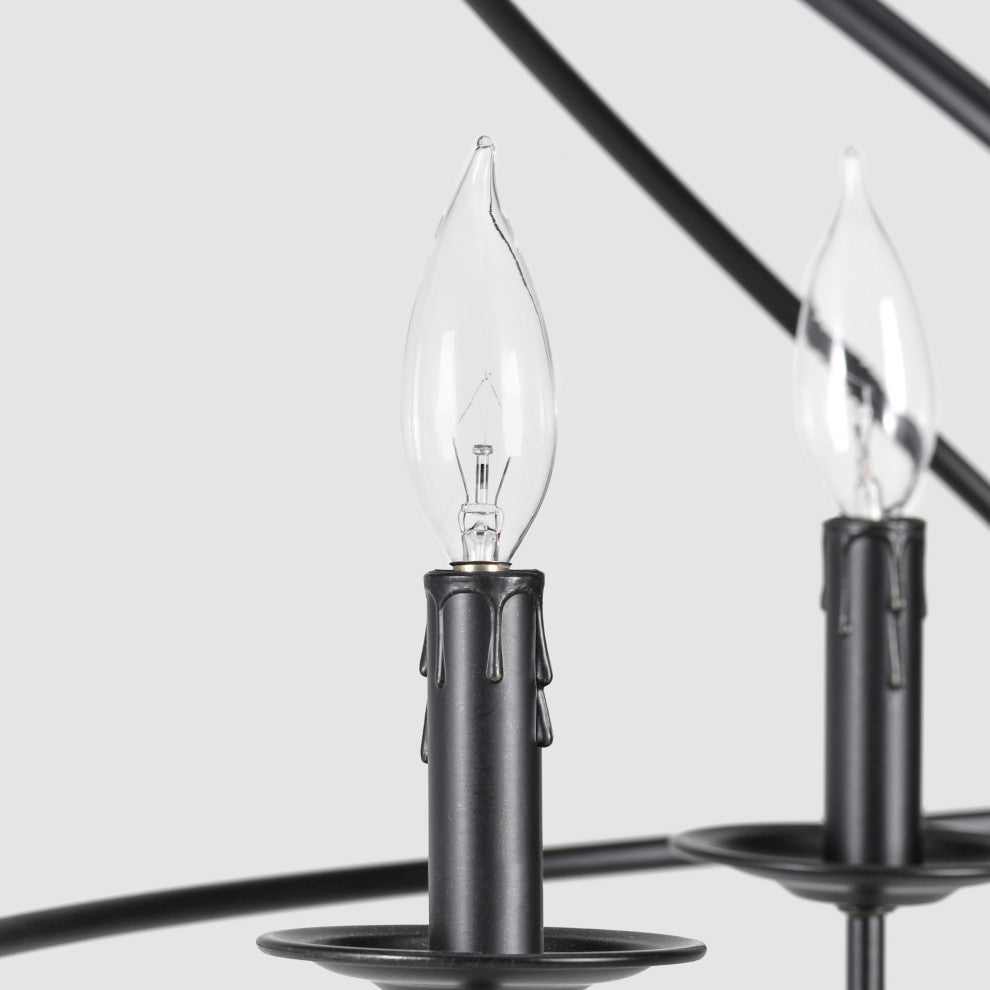 Voltaire Six Bulb Chandelier by Kosas Home