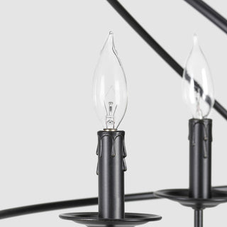 Voltaire Six Bulb Chandelier by Kosas Home