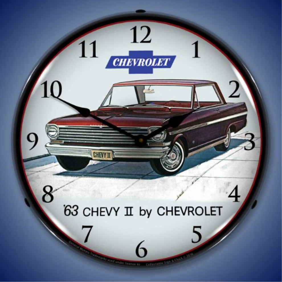 GM1701712 1963 Chevy II Nova Super Sport Clock
