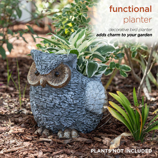 Owl Planter, 13"