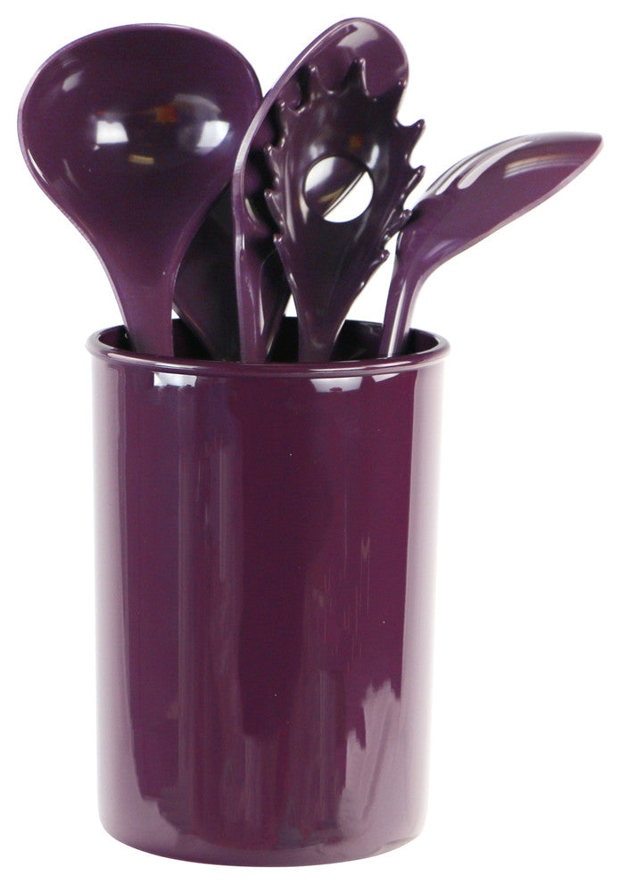6-Piece Utensil Set, Plum