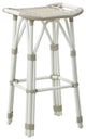 Salsa Outdoor Counter Stool - Dove White