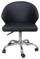 Contemporary Albus Swivel Office Chair Black - Black