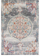 Surya Serapi SRP-2306 5'3"x7'3" Rug, Cream/Rose/Pale Pink/Gray/Gray/Navy/Aqua