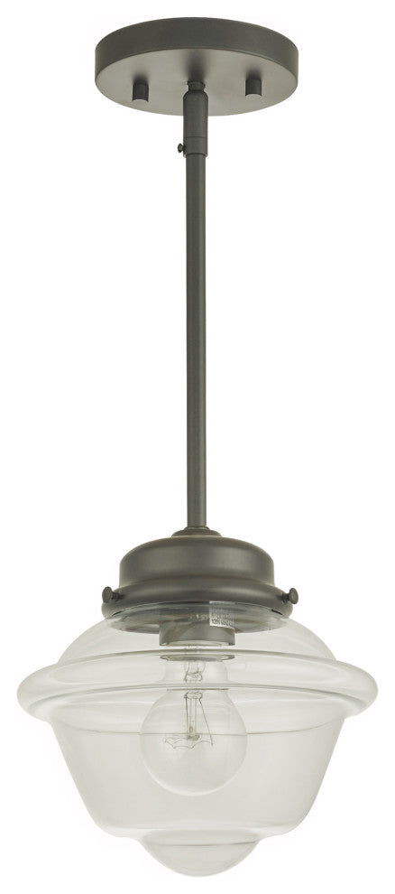 WAREHOUSE OF TIFFANY'S XL9905-1MP Hildegard 7.5 in. 1-Light Indoor Bronze Finish