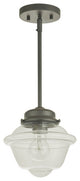 WAREHOUSE OF TIFFANY'S XL9905-1MP Hildegard 7.5 in. 1-Light Indoor Bronze Finish