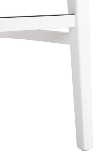 Safavieh Galway Cane Bar Stool, White/Natural