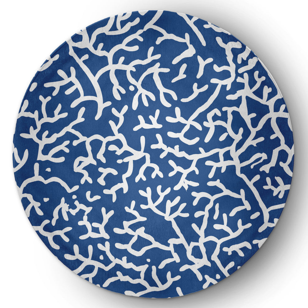 Seaweed Nautical & Coastal Chenille Area Rug