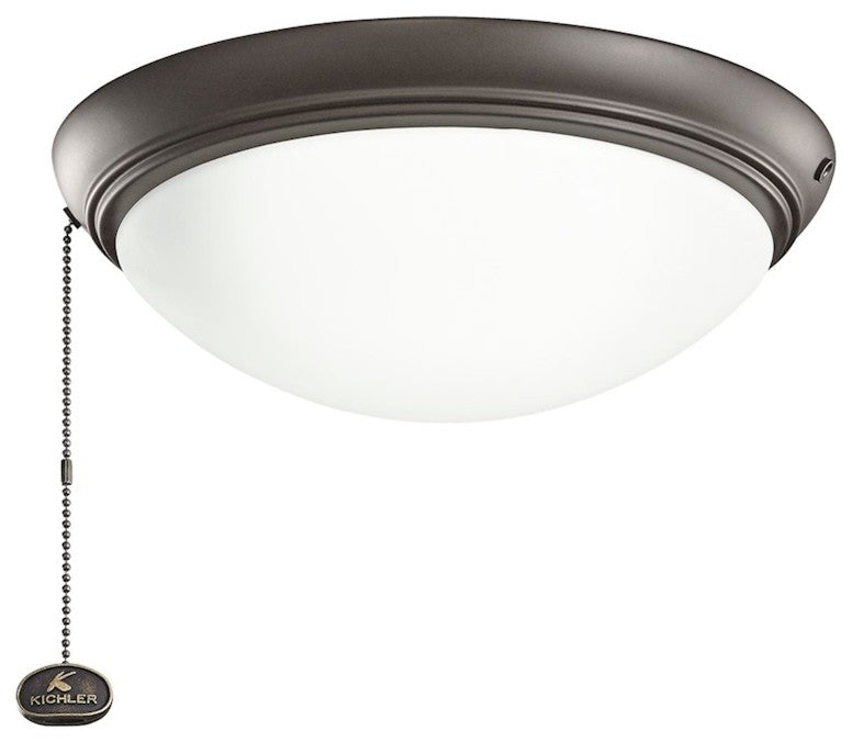 Low Profile LED Light Kit Fixture, Satin Natural Bronze