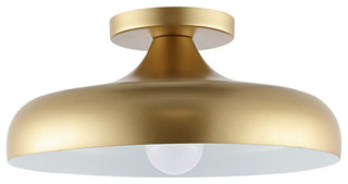 Safavieh Willet Flush Mount Painted Gold