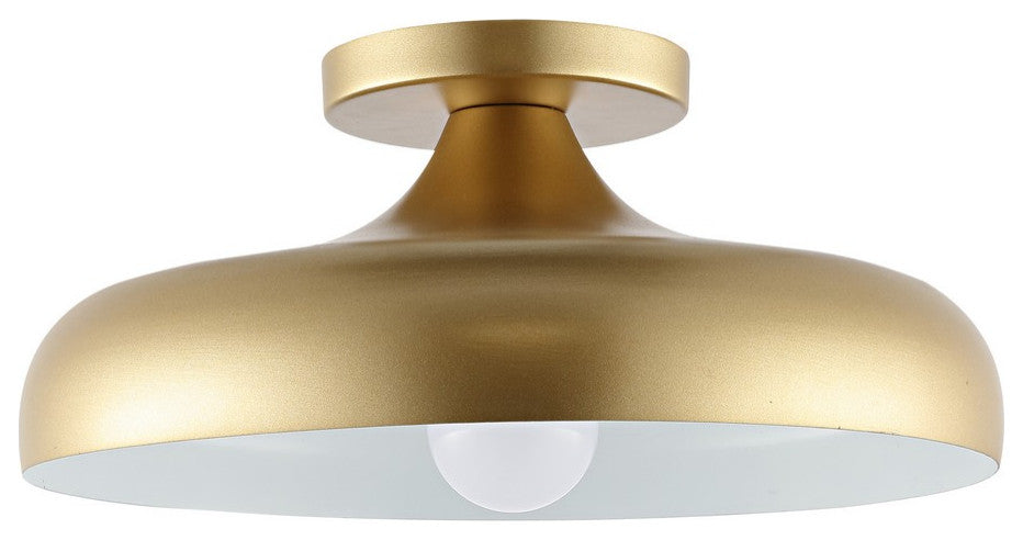Safavieh Willet Flush Mount Painted Gold