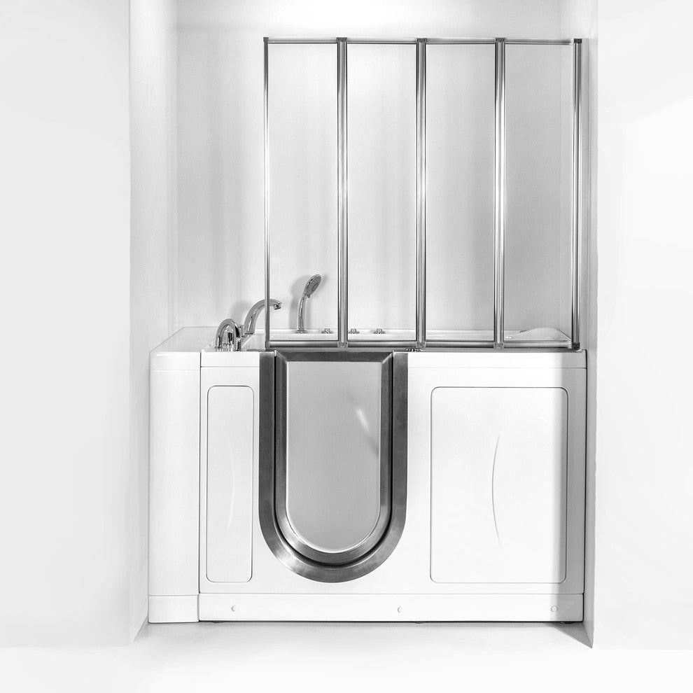 Ella Elite Dual Massage Walk-in Tub with 4 fold door