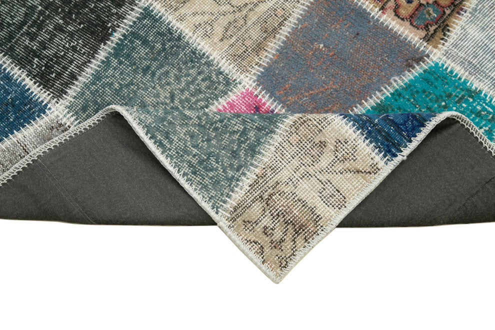 Rug N Carpet - Handwoven Anatolian 2' 11" x 10' 0" Vintage Patchwork Runner Rug