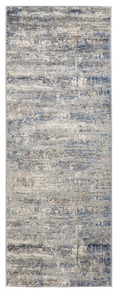 Madison Park Abstract Cozy Shag Area Rug, Brown, Runner