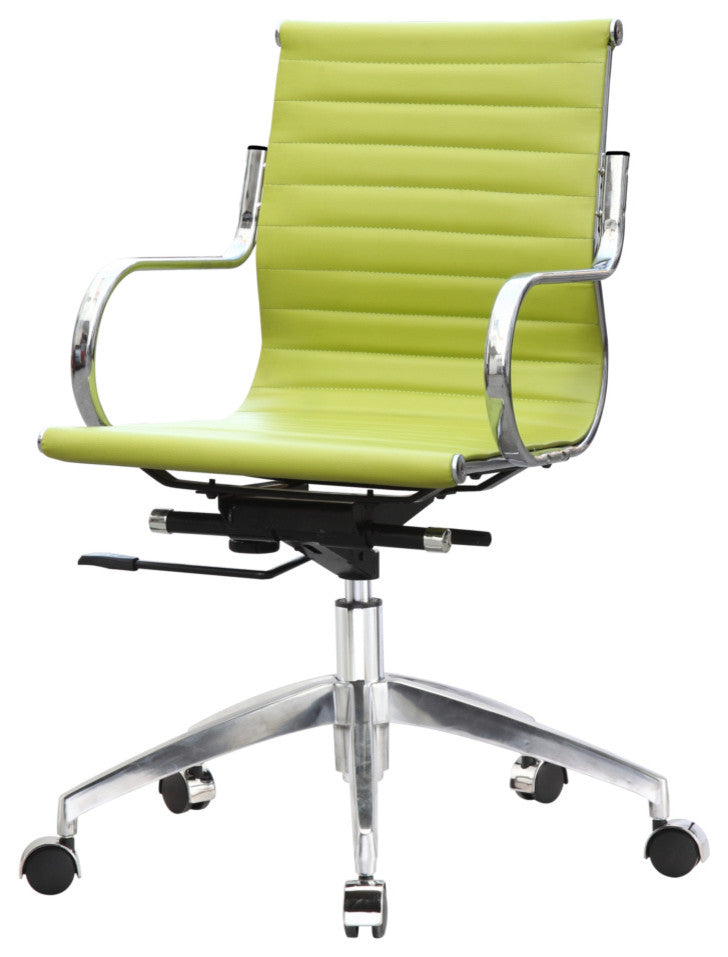 Modern Classics Twist Office Chair Mid Back, Green