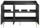 Alchemist 48" Double Sink Bathroom Vanity - Black Black