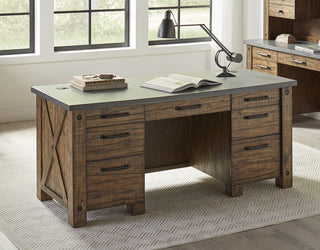 Jasper Double Pedestal Desk