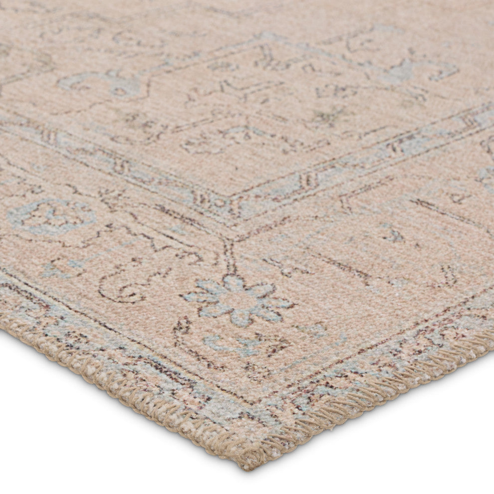 Jaipur Living Josephine Medallion Beige/Light Blue Area Rug 7'6''X9'6''