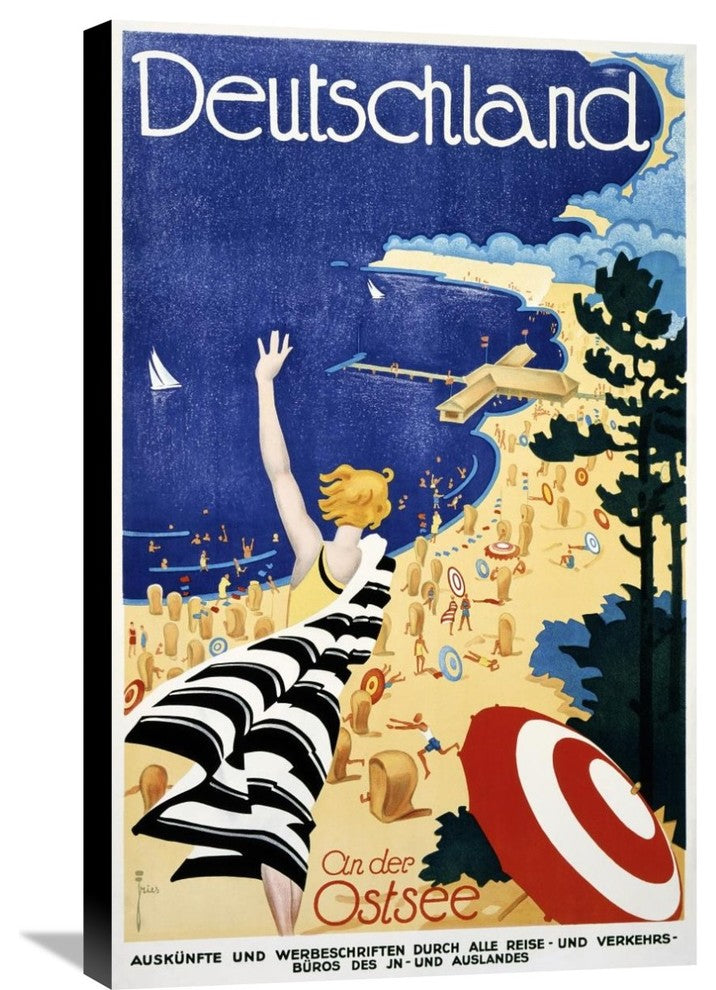 Deutschland / An Der Ostsee, 19"X30"